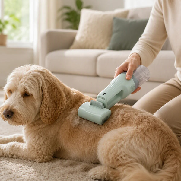 70W Cordless Handheld Stainless Steel Pet Vacuum Cleaner USB Type-C Charger Brushes Pet