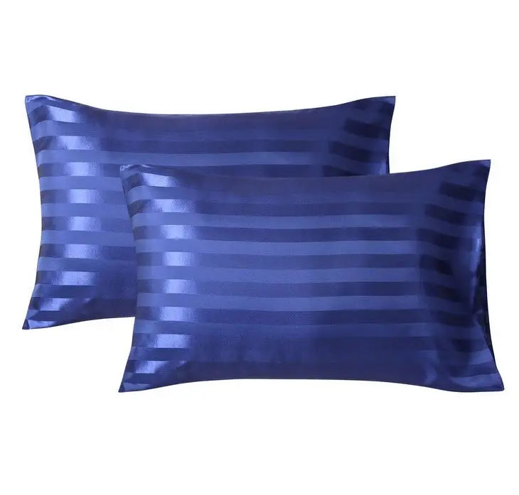 Custom Personality Solid Color Pillowcases Silk Bonnets Pillowcase Satin Silk Pillowcase