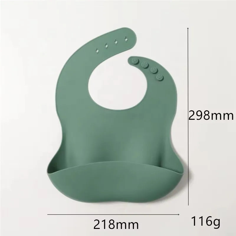 Fubon Silicone Manufactory Dinosaur Silicone Baby Feeding Set for Dinner Lunch Breakfast