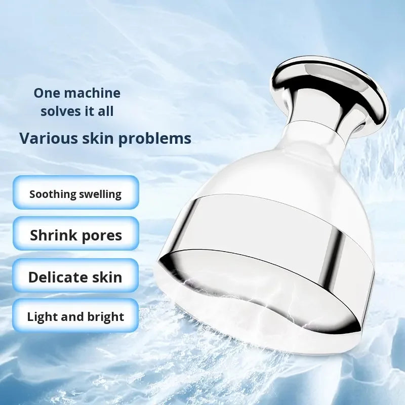 Cold Massage Ball Facial Ice Roller for a Cooling Face Massage