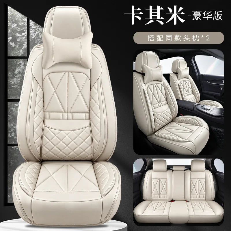 New Leather Memory Foam Fully Enveloping Breathable Dirt-Resistant All-Season Universal