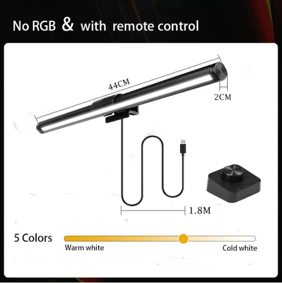 Usb Dimmable Display Rgb Lights for Eye Protect Laptop Lamps Led PC Computer Monitor