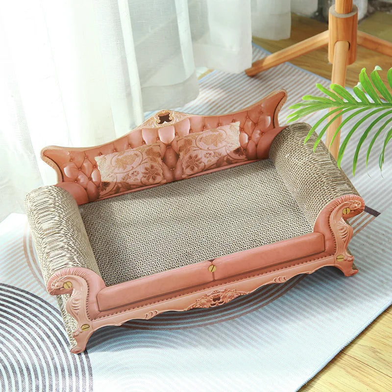 Creative Cat Sofa Scratcher Replaceable Corrugated Cardboard Pad Replaceable Core Cat