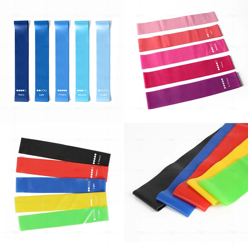 Resistance Bands Set Yoga Pilates Gym Resistance Bands