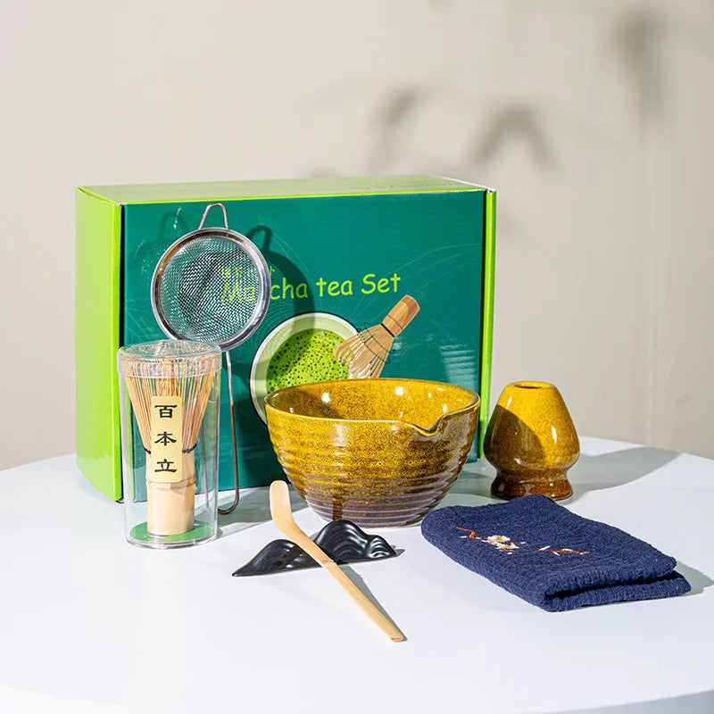 Matcha Set Whisk -100 Pieces of Vertical Tea Whisk - Vertical Combination Tea Preparation