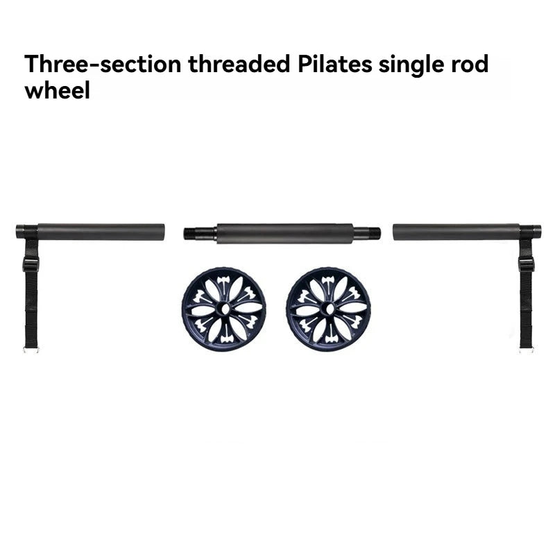3 Section Yoga Bar Kit Resistance Band Bar Pilates Fitness Bar Stretching Strength
