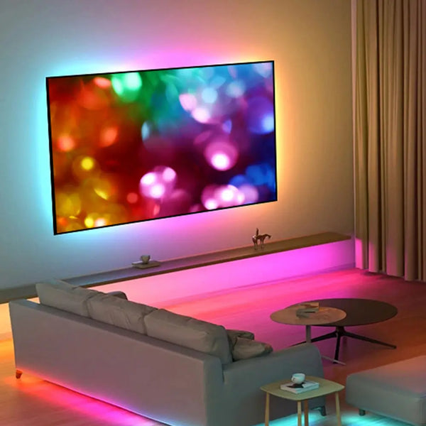 Magic Color Atmosphere Light RGB Multi-Color Corner Light with Remote Control Floor Lamp
