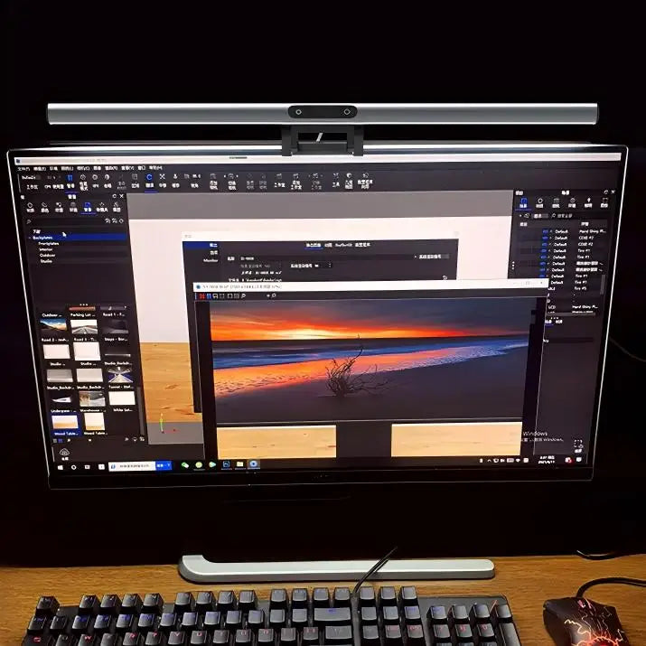USB Powered Touch Control LED Screen Bar Light Computer Monitor Light Bar for Home Office