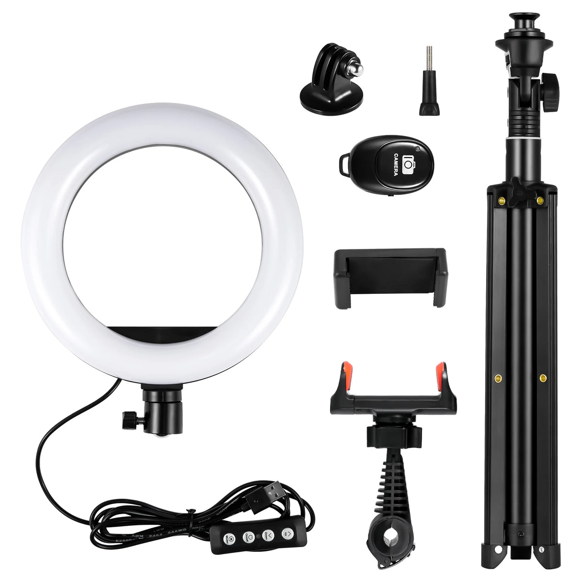 Innovative Gadgets 10 Inch LED Ring Light Selfie Makeup Youtube Ring Light Stand Tripod