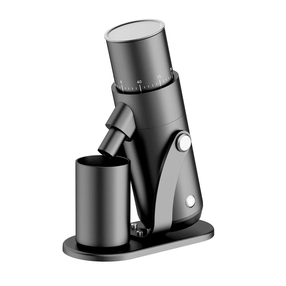 Conical Burr Quiet Motor Operation Espresso Single Dose Coffee Grinder for Household Use