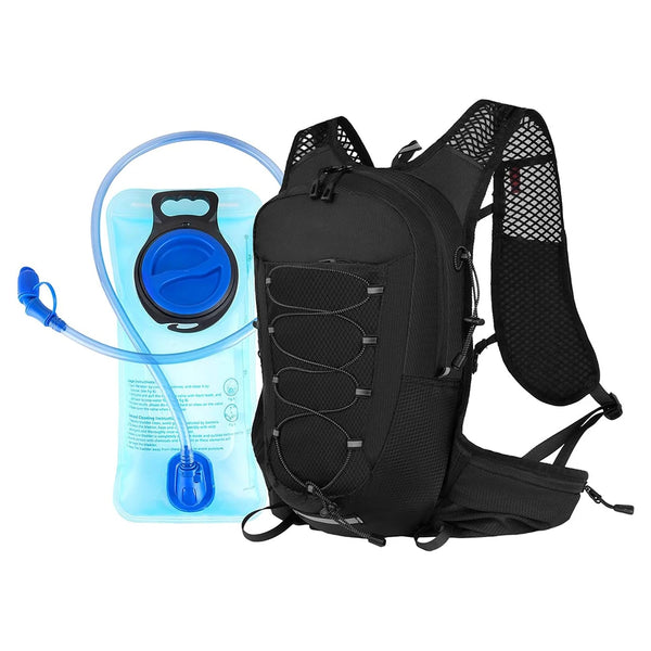 Unisex Hydration Backpack Vest Pack Set with Hydration Bladder Reservoir Water Bladder