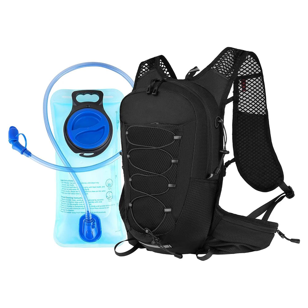 Unisex Hydration Backpack Vest Pack Set with Hydration Bladder Reservoir Water Bladder