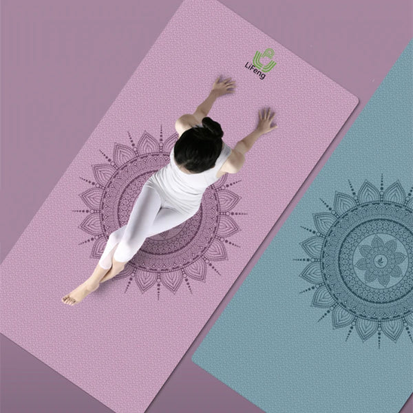 Custom Design TPE Yoga Mat 10mm Customizable Multiple Colors Fitness Exercise Pad