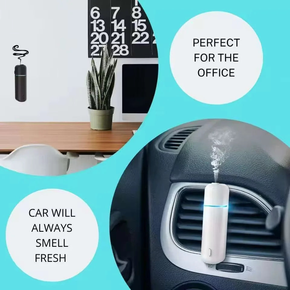 Saintdelan B2B Market Portable Rechargeable Car Air Scent Machine Ultrasonic Car Water