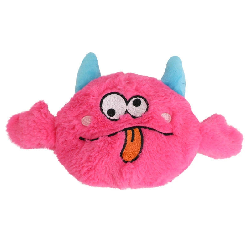 Electric Moving Squeaky Plush Pet Toy USB Charging Dog Cat Interactive Play Toy