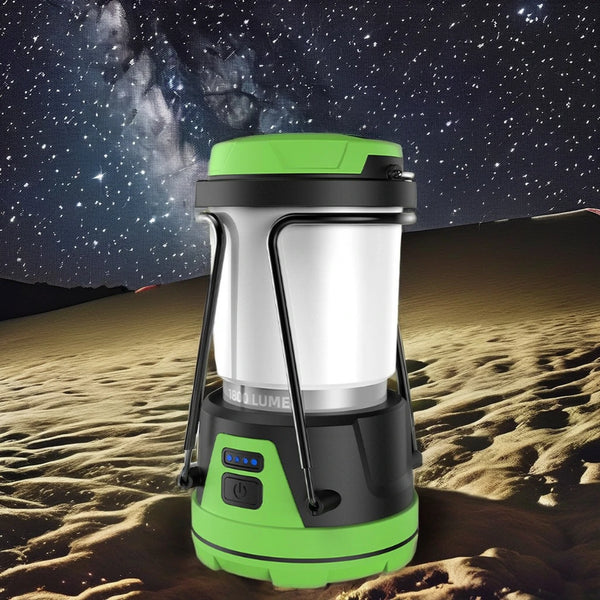 1000LM Rechargeable Camping Lantern with USB Output Power Bank Multi Light Modes Hanging