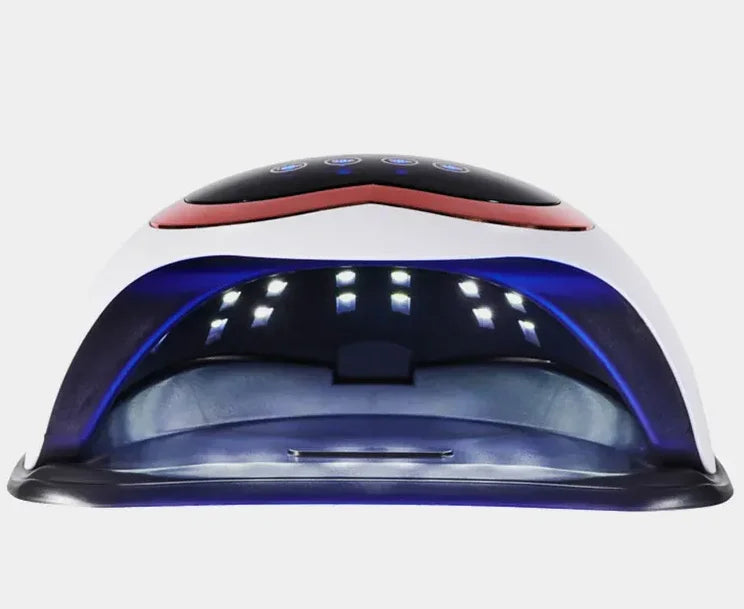 UV LED Nail Lamp 57 LEDs Fast Curing Dryer 365 Nm 405 Nm Display Screen Portable Gel