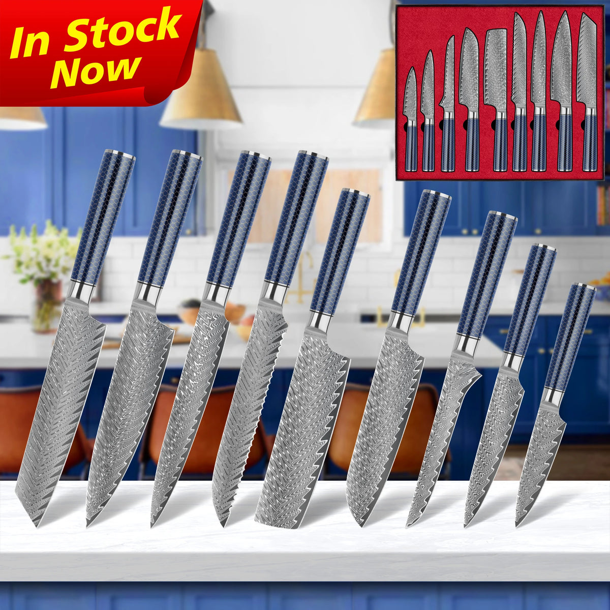 10% Off Top Selling 67 Layers Vg10 Japanese Kitchen Knives Damascus Chef Knife Set