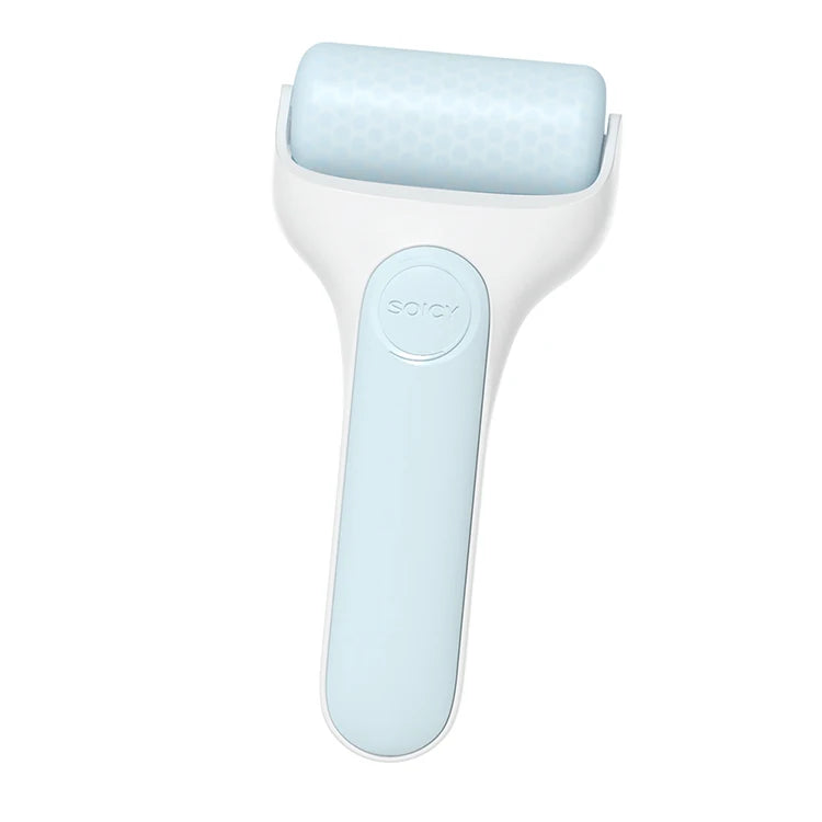 Ice Massage Roller for Face, Cooling Facial Massager in White