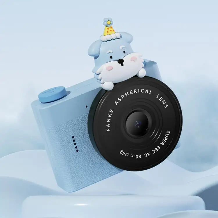 Kids Gift Mini Digital Video Camera 2000W HD with Built-In Games Cute Cartoon Design Gift