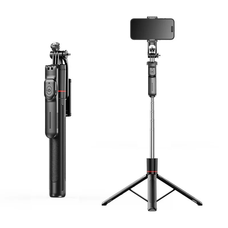 F16 Selfie Stick Anti-Shake Extendable for Remote Control Fill Light 360 Rotation Photo