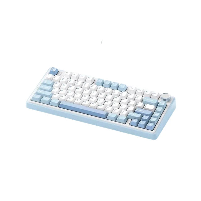 F75 75% Customized Mechanical Keyboard Full Key Hot Swap 2.4 Wireless Three Mode Keyboard