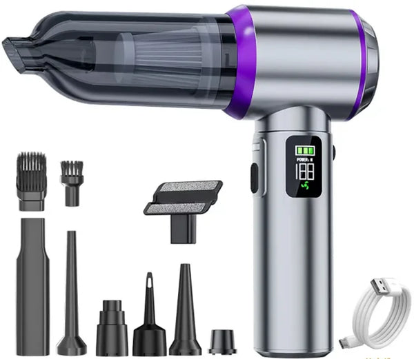 Cordless Electric Rechargeable Car & Household Vacuum Cleaner With HEPA Filter Brushless