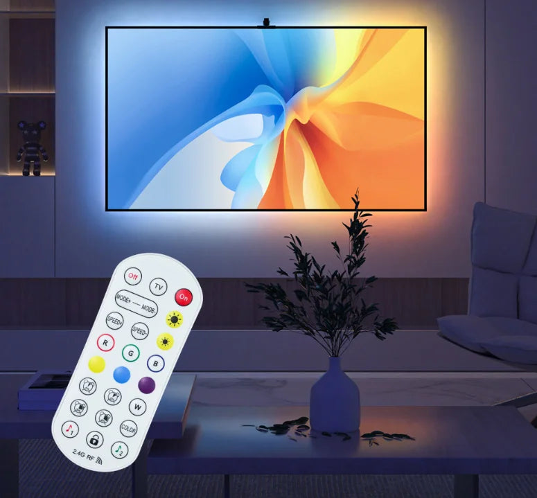 DC12V 5050 Wireless App Sensor TV Screen Color Capture Sync Smart Remote RGB Dream Color