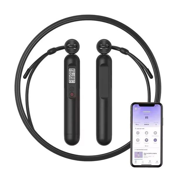 Digital Smart Professional Weight Smart Adjustable Cordless Skip Jump Rope Counter Speed