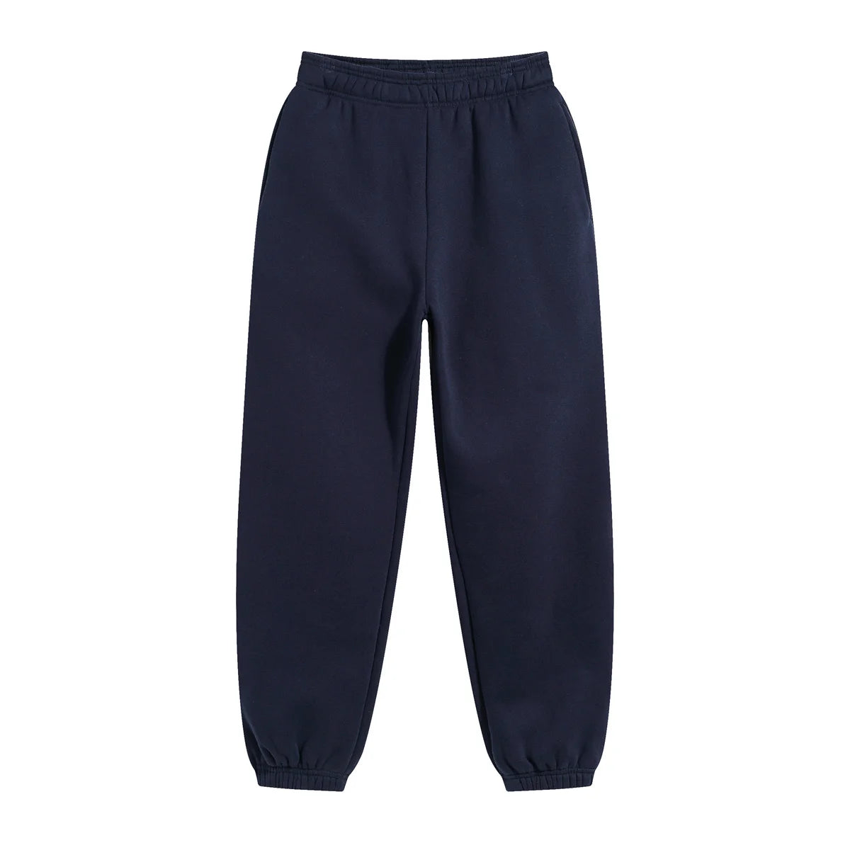 400g Custom Designed Fleece Sports Pants Lined Casual Leggings with Drawstrings