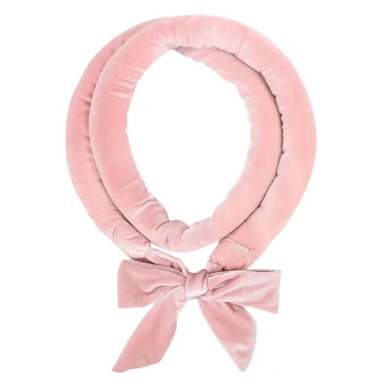 Luxury Velvet Heatless No Heat Curlers Overnight Headband with Filled Roller Frizz-Free