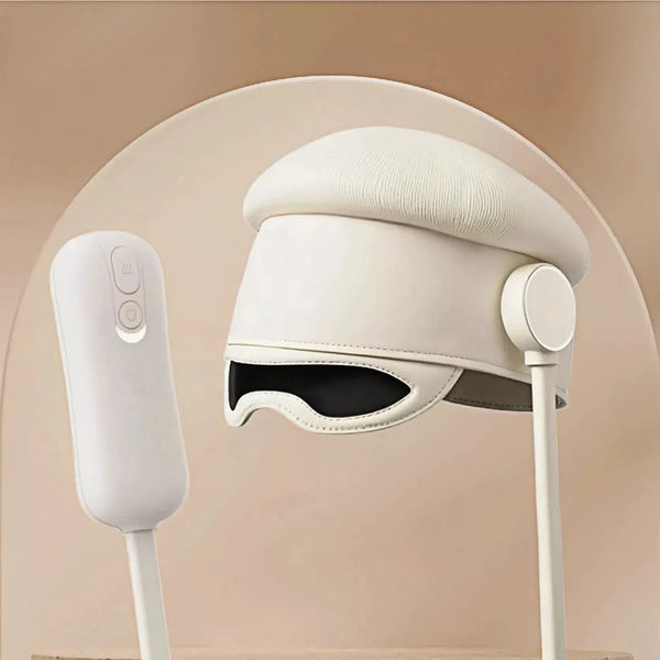 Multi-Mode Electric Head Massager with Heat Portable Rechargeable Scalp Relaxation