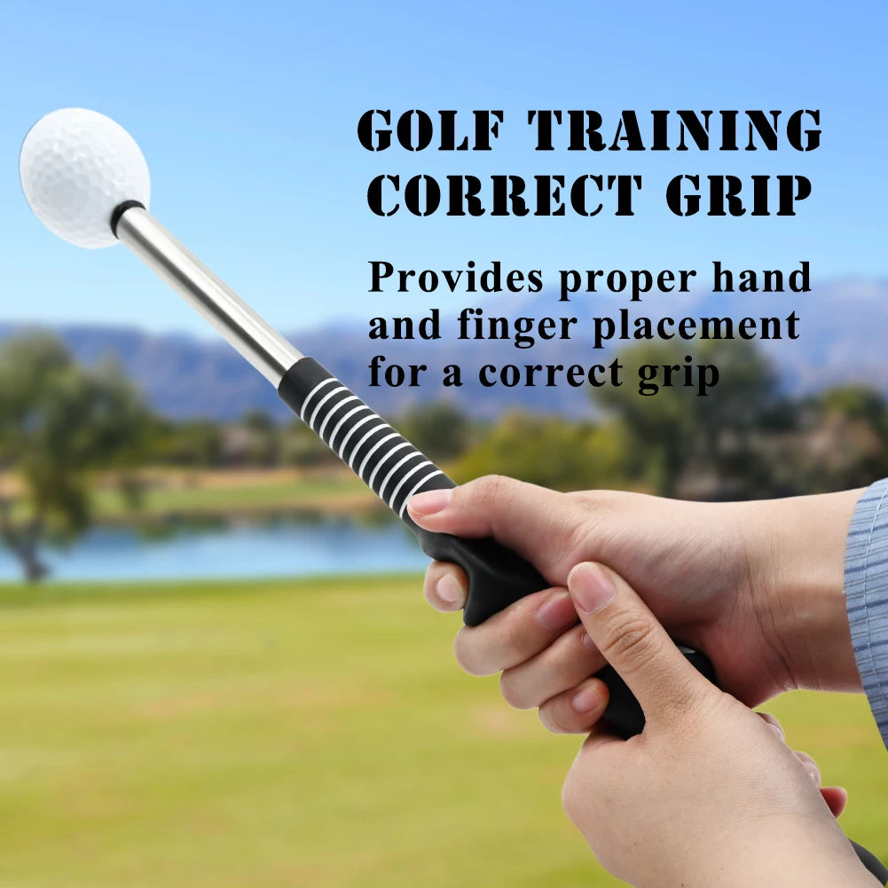 Golf Stretchable Training Golf Training Aids Swing Trainer Stick Telescopic Bars Ribbon