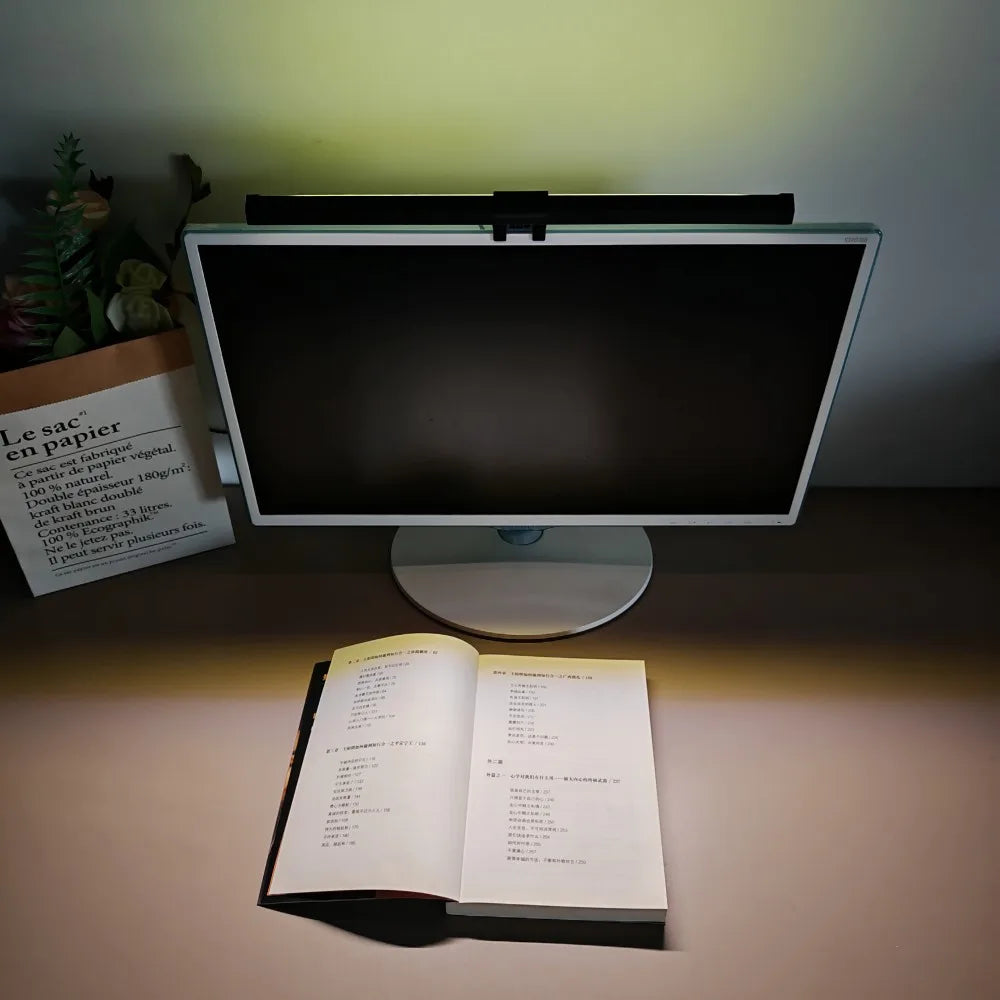 Dimmable Eye Protective No Screen Glare Monitor Lamp Smart LED Computer USB Powered LED