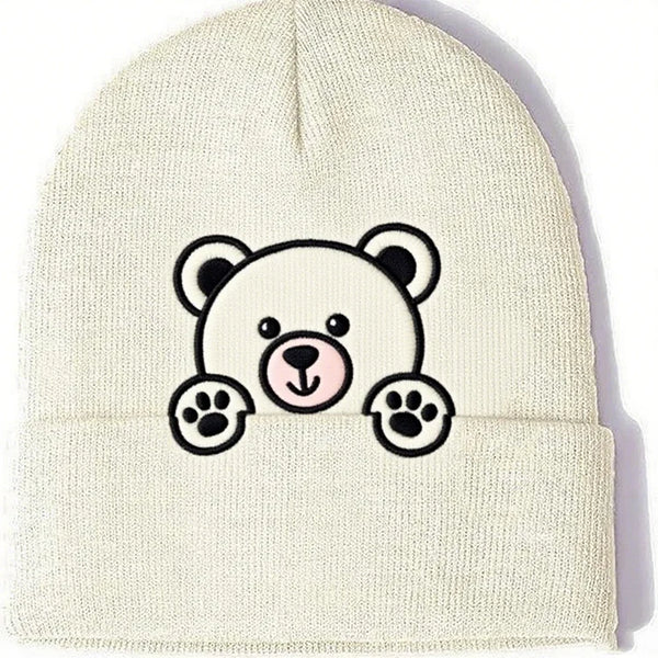 Custom Classic Knitted Jacquard Pattern Beanie Unique Pattern Winter Hat