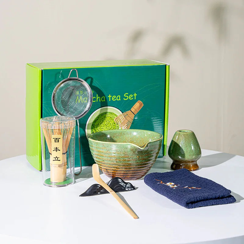 Matcha Set Whisk -100 Pieces of Vertical Tea Whisk - Vertical Combination Tea Preparation