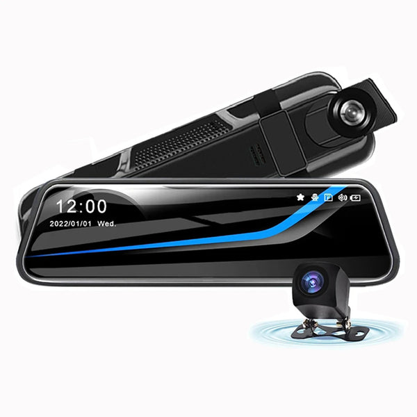Mirror HD 1080P Dashcam Car Mdvr Mirror Front and Rear Dual Camera Dashcam Mirror Driving