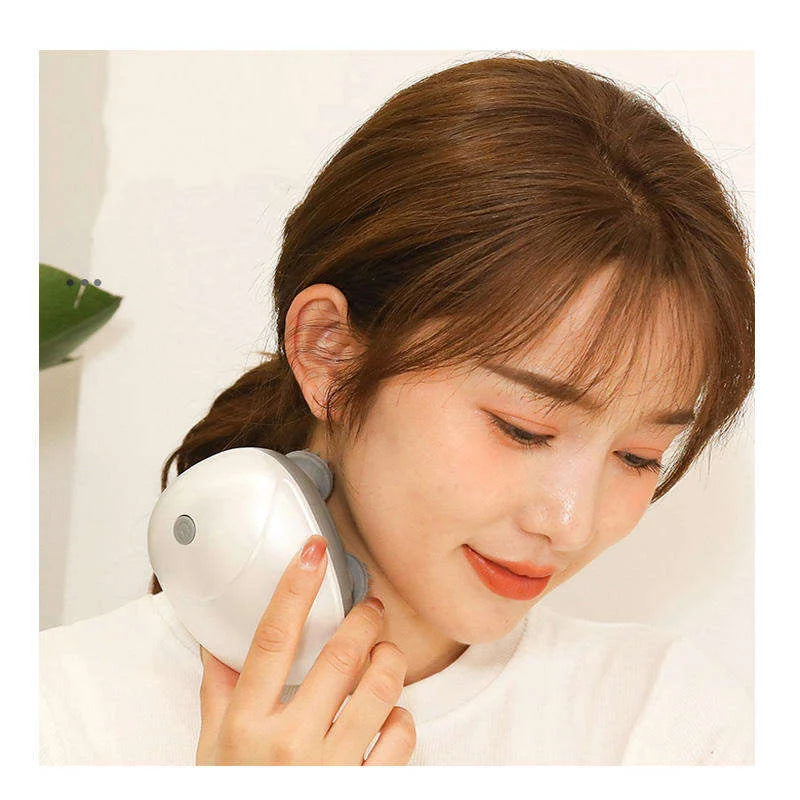 Relieve Stress Electric Smart Scalp Massaging Brush Head Hair Scalp Massage Comb Massager