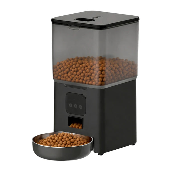 Smart Automatic Pet Feeder with App Control, 1080P Camera and Night Vision