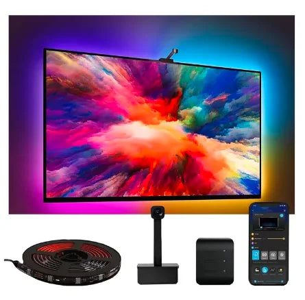 Smart WiFi LED TV Backlight Strips for 55-65 Inch TVs with Music Sync