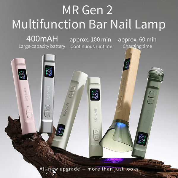 Mrnail One-Word Nail Phototherapy UV Lamp Battery-Powered Small Handheld Automatic