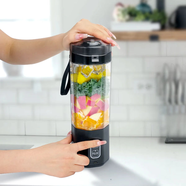 700ml 360W USB C Rechargeable Portable Blender 6 Blades Brushless Motor Mini Juicer Cup