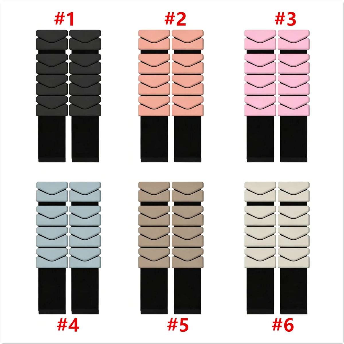 Ergonomic Durable Wave Bar Pilates Kit Silicone Non-Slip Pilates Ring Core Workouts