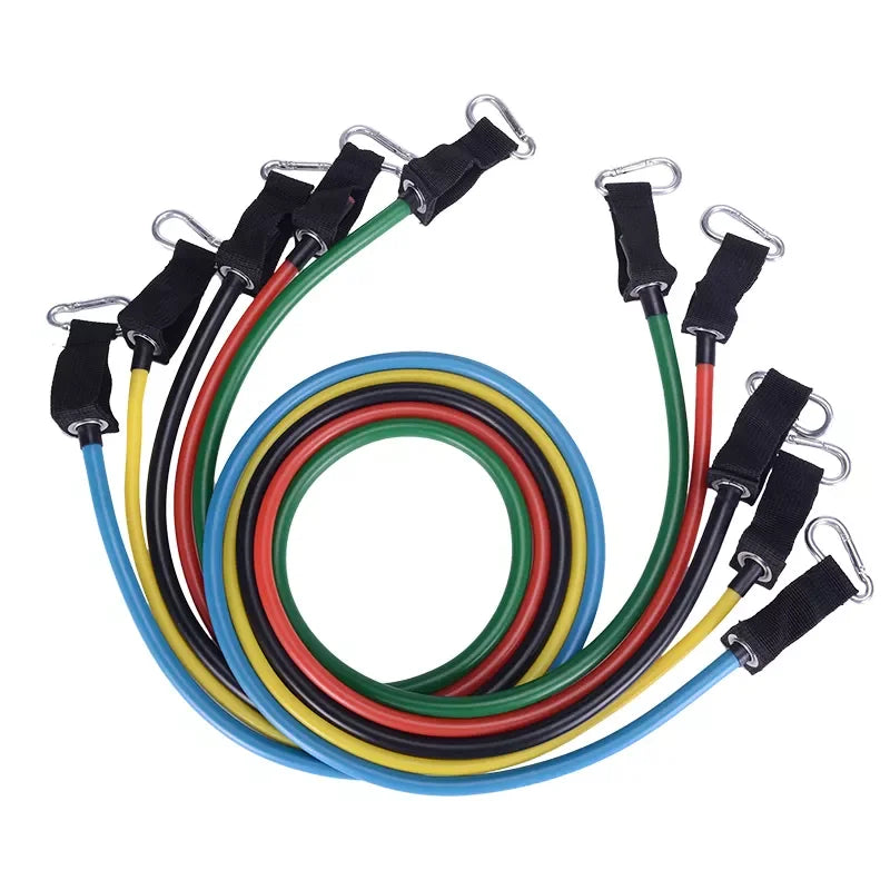 11-Piece Resistance Band Set for Home Workouts and Strength Training