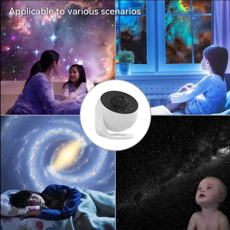 Led Starry Sky Projector Room Light Galaxy Projector Bedroom Dream Universe Laser
