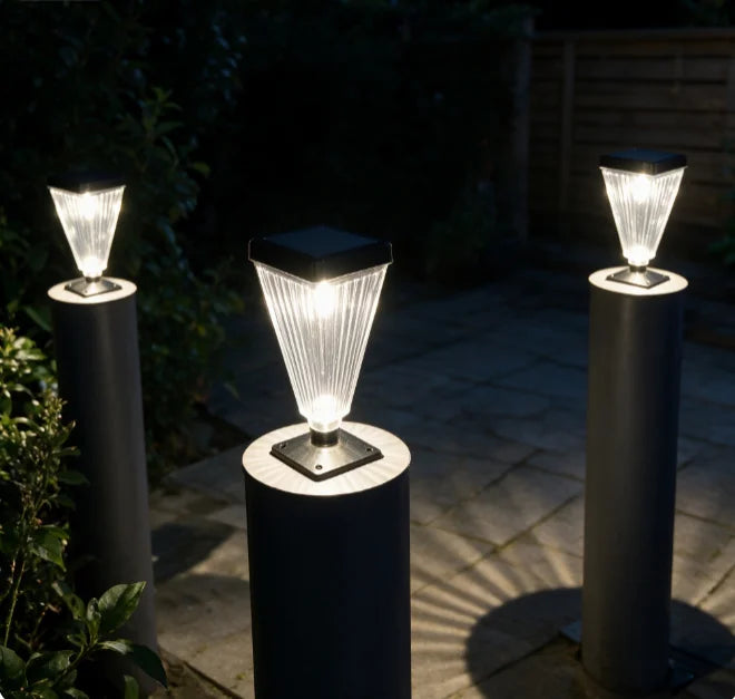Solar Outdoor Lights Villa Garden Lawn Lamp Waterproof Bright GroundPlug Decorative Light