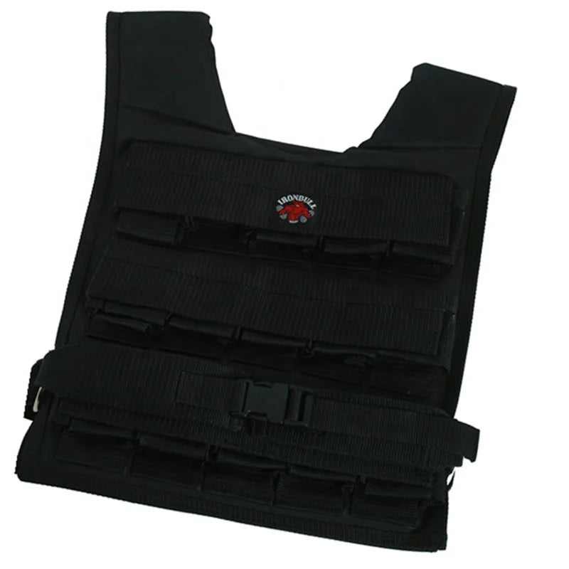 Popular Adjustable Fitness 5kg 10kg 15kg 20kg 30kg Weight Vest With Weight Block