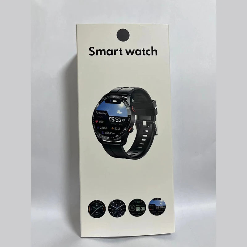 LCD Relogio Smartwatch Bracelet Relojes Hombre Waterproof Stainless Steel Smart Watch