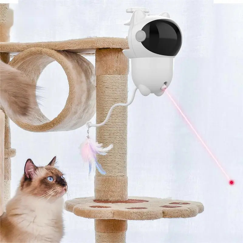 3 1 Interactive USB Rechargeable Motion Activated Motorised Luxury Eco-Friendly Laser Toy
