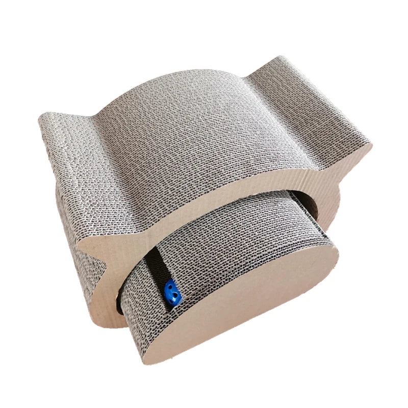 China Cat Scratching Board Home Cat Scratcher Cardboard Multiple Uses Cat Scratch Sofa